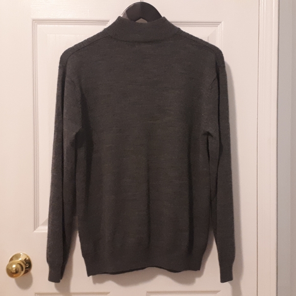 EUC Charcoal Mock-neck Sweater - Picture 4 of 4